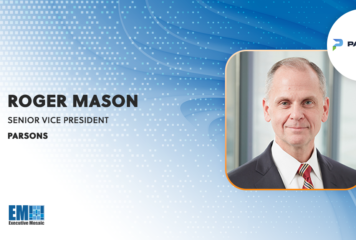 Roger Mason Named Parsons Senior VP