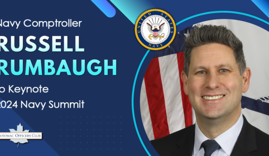 Navy Comptroller Russell Rumbaugh to Keynote 2024 Navy Summit