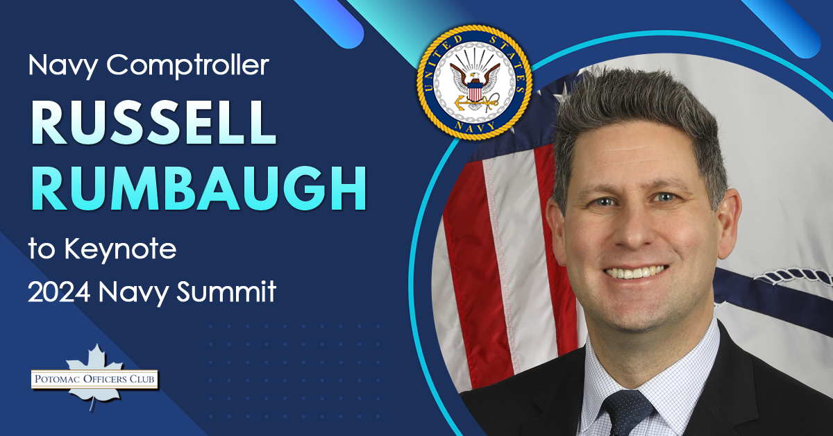 Russell Rumbaugh to keynote the 2024 Navy Summit on Aug. 15.