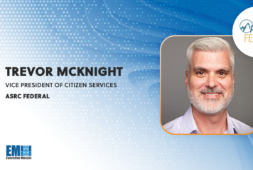 Trevor McKnight Appointed Citizen Services VP at ASRC Federal