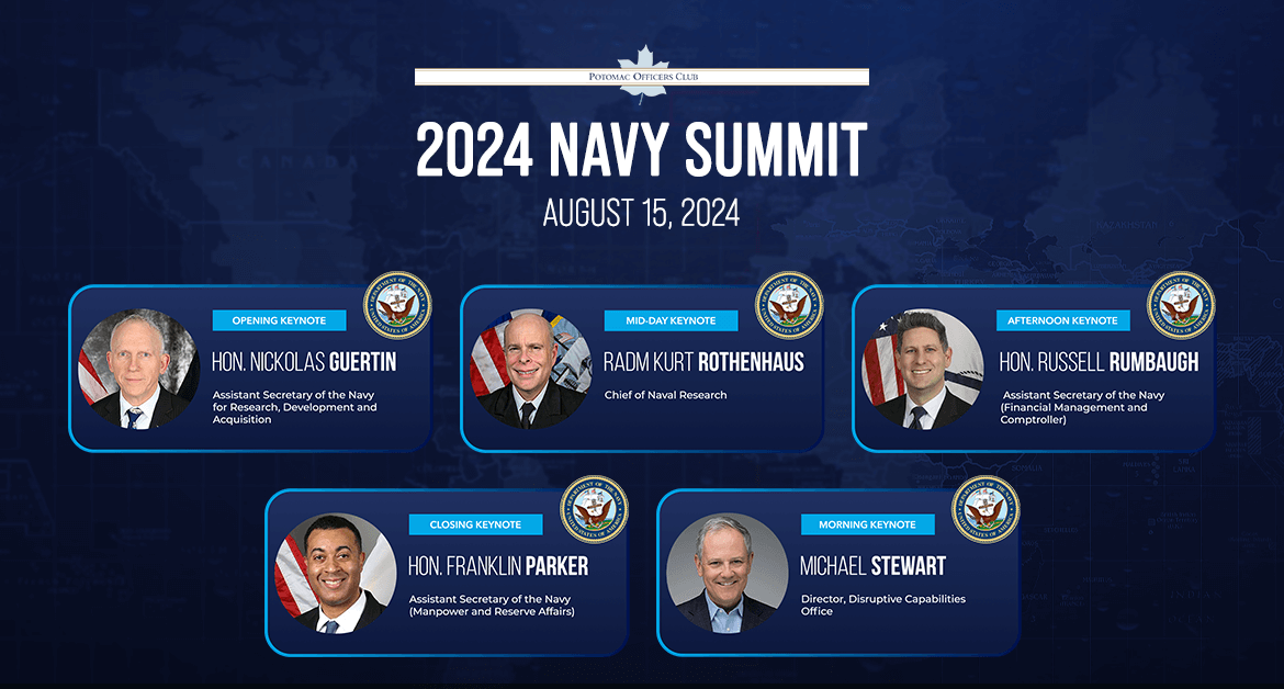 Meet the 2024 Navy Summit Keynotes