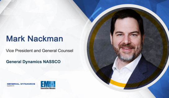 Mark Nackman Appointed VP, General Counsel at General Dynamics NASSCO