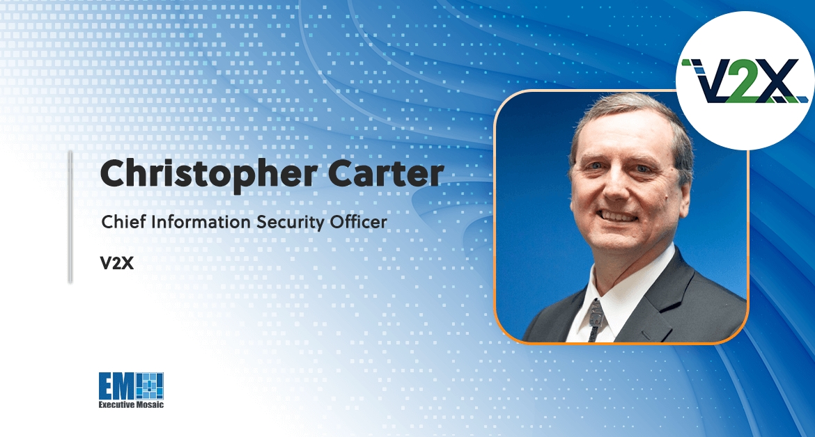 V2X Appoints Christopher Carter as CISO