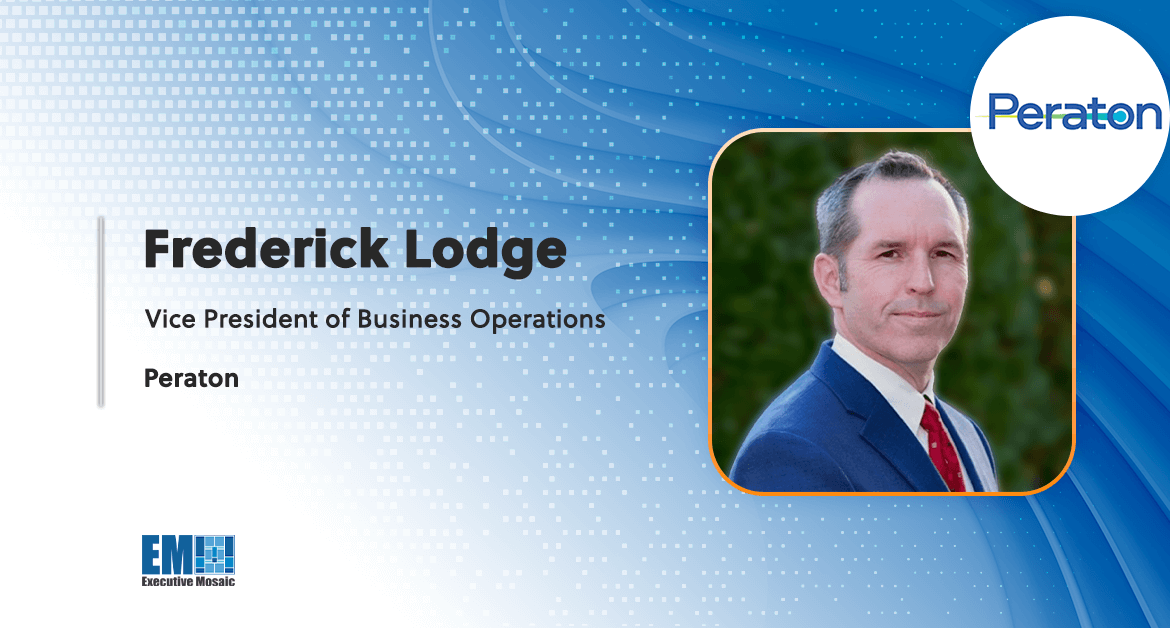 Frederick Lodge Joins Peraton as Business Operations VP