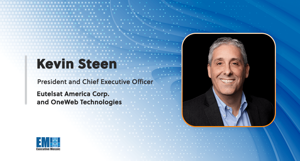 Combined EAC-OneWeb Entity Unveils Leadership Team Members; Kevin Steen Quoted