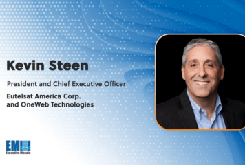 Combined EAC-OneWeb Entity Unveils Leadership Team Members; Kevin Steen Quoted