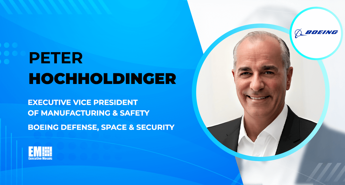 Peter Hochholdinger Appointed EVP at Boeing Defense, Space & Security