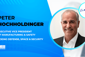 Peter Hochholdinger Appointed EVP at Boeing Defense, Space & Security