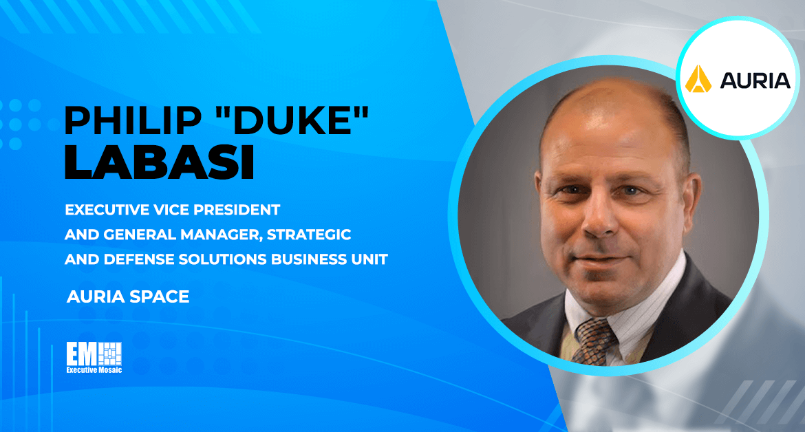 Duke Labasi Promoted to Auria Space’s EVP, General Manager of Strategic & Defense Solutions