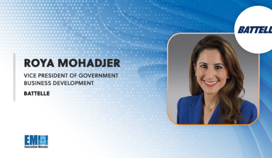 Battelle Promotes Roya Mohadjer to VP of Government Business Development