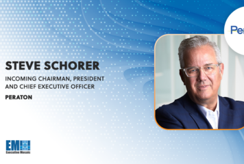 Steve Schorer Named Peraton Chairman, President & CEO