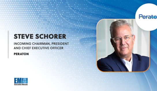 Steve Schorer Named Peraton Chairman, President & CEO