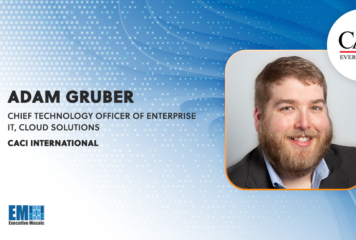 Adam Gruber Named CTO of Enterprise IT, Cloud Solutions at CACI