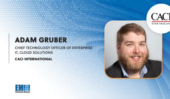 Adam Gruber Named CTO of Enterprise IT, Cloud Solutions at CACI