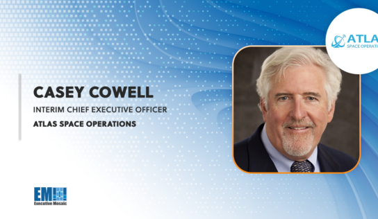 Casey Cowell Assumes Interim CEO Post at ATLAS Space Operations