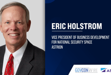 Astrion Names Eric Holstrom as VP of Business Development for National Security Space