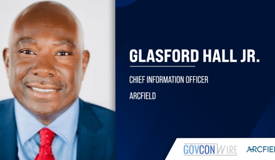 Glasford Hall Jr. Appointed Arcfield Chief Information Officer