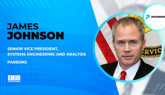 James Johnson Named SVP for Systems Engineering & Analysis at Parsons