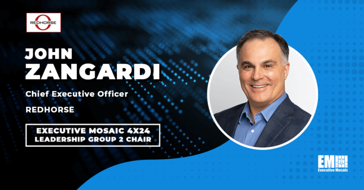 Redhorse CEO John Zangardi Named Executive Mosaic’s 4×24 Leadership Group 2 Chair