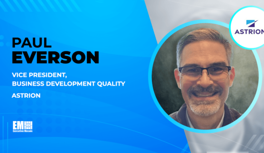 Astrion Elevates Paul Everson to VP of Business Development Quality