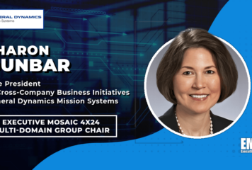 Executive Mosaic Chooses General Dynamics’ Sharon Dunbar as 4×24 Multi-Domain Group Chair