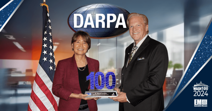 DARPA Director Stefanie Tompkins Accepts 2024 Wash100 Award