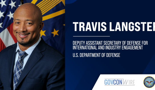 DASD Travis Langster Highlights DOD’s Global Industry Partnerships