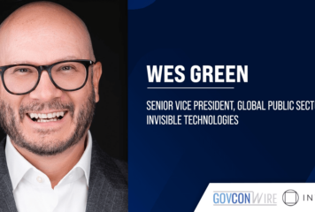 Invisible Names Wes Green as Global Public Sector SVP