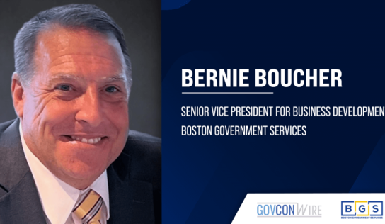 Bernie Boucher Named Business Development SVP at Boston Government Services