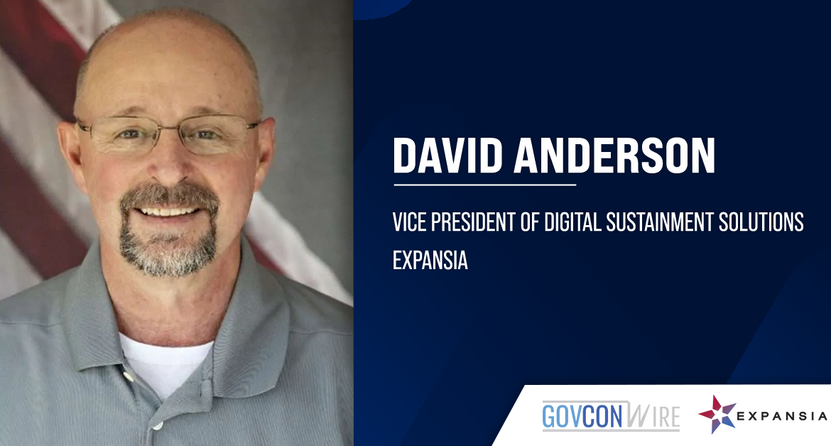 David Anderson Joins EXPANSIA as Digital Sustainment Solutions VP