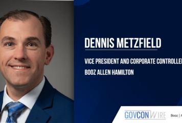 Dennis Metzfield Assumes VP, Corporate Controller Post at Booz Allen