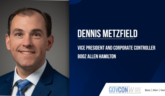 Dennis Metzfield Assumes VP, Corporate Controller Post at Booz Allen