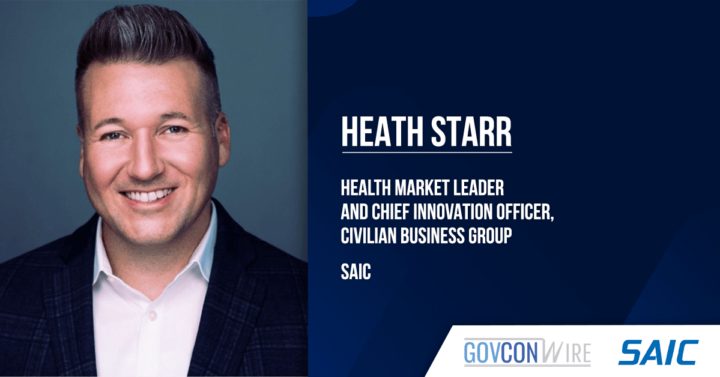 Heath Starr Appointed SAIC Health Market Leader