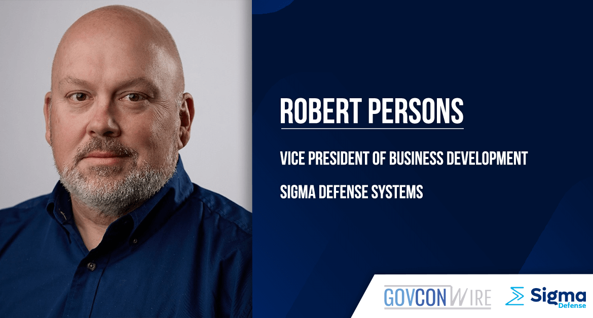 Robert Persons Promoted to Business Development VP at Sigma Defense