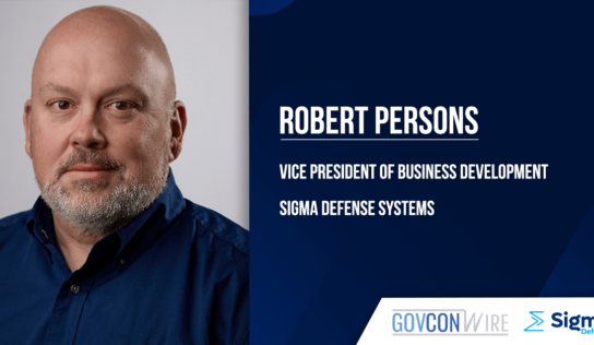 Robert Persons Promoted to Business Development VP at Sigma Defense