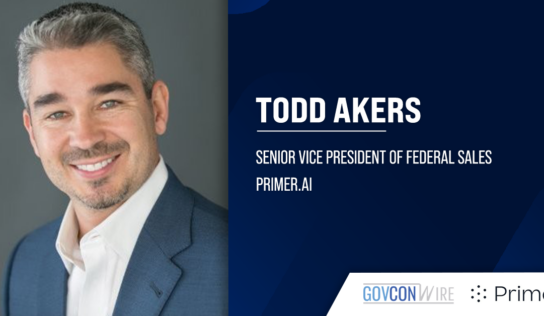 Todd Akers Named Primer.ai Federal Sales SVP