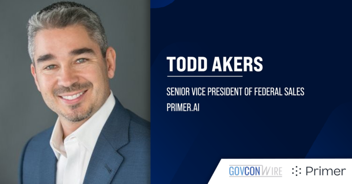 Todd Akers Named Primer.ai Federal Sales SVP