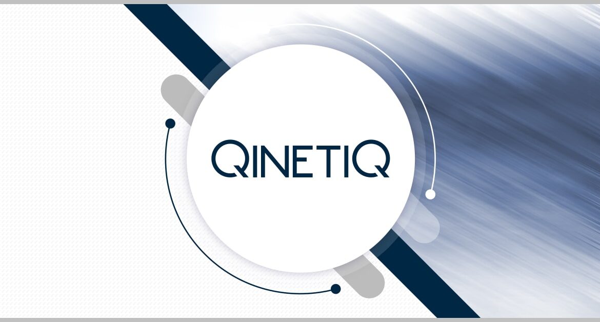 QinetiQ US Books Army Task Order for Advanced Sensor Processing, Imaging Technologies