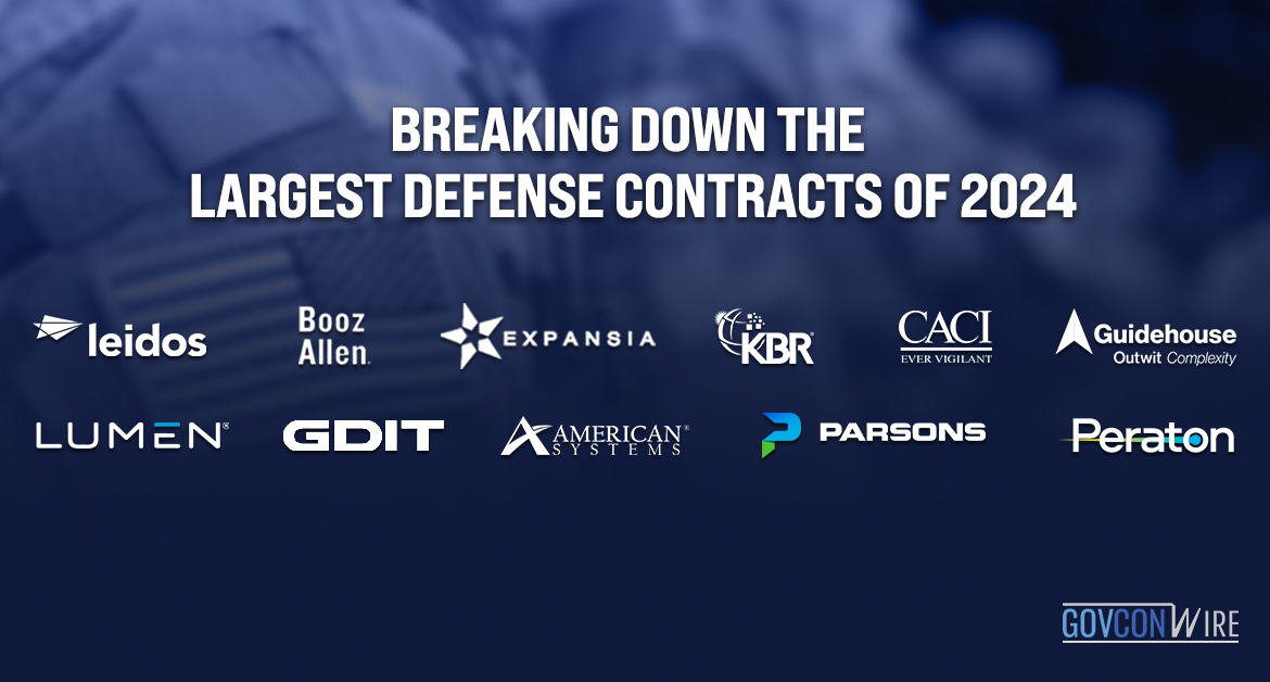 Breaking Down the Largest Defense Contracts of 2024