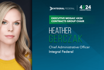 Integral Federal’s Heather Gerczak Appointed Chair of Executive Mosaic’s 4×24 Contracts Group