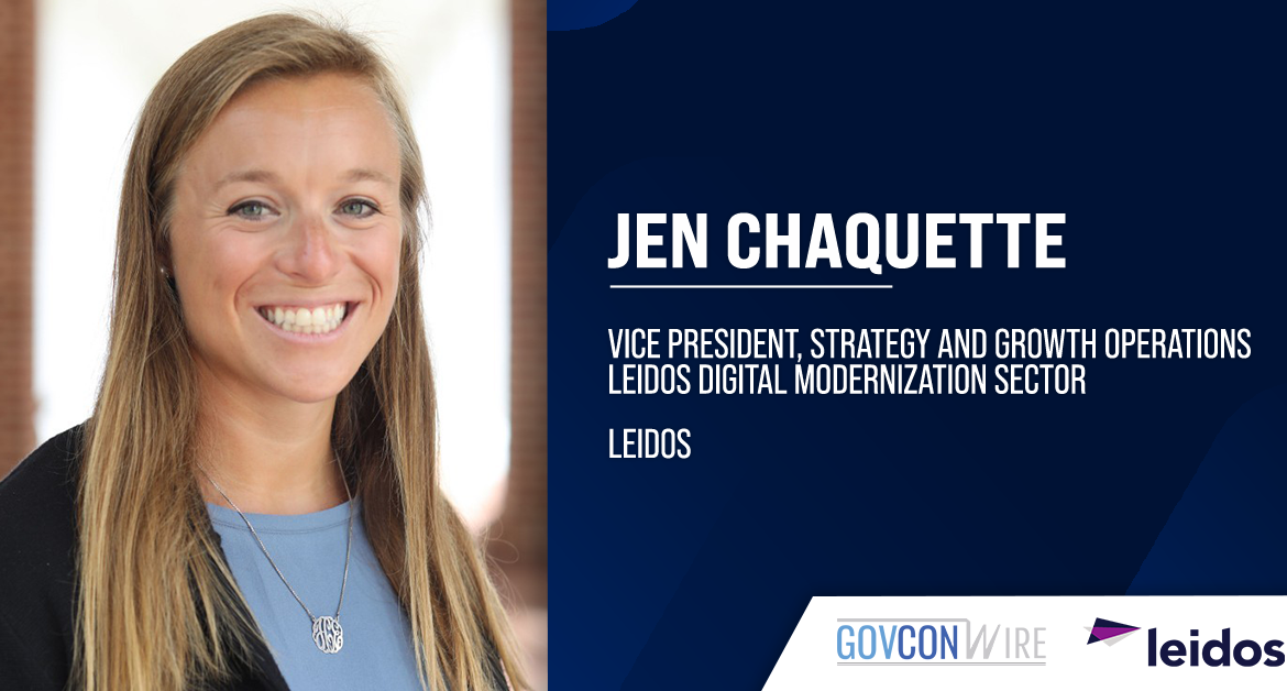 Jen Chaquette Named VP of Strategy & Growth Ops at Leidos Digital Modernization Sector