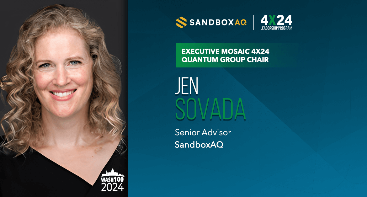 SandboxAQ’s Jen Sovada Named Executive Mosaic 4×24 Quantum Group Chair