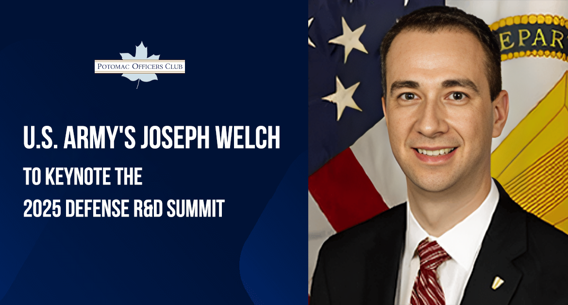 C5ISR Center Director Joseph Welch to Keynote 2025 Defense R&D Summit