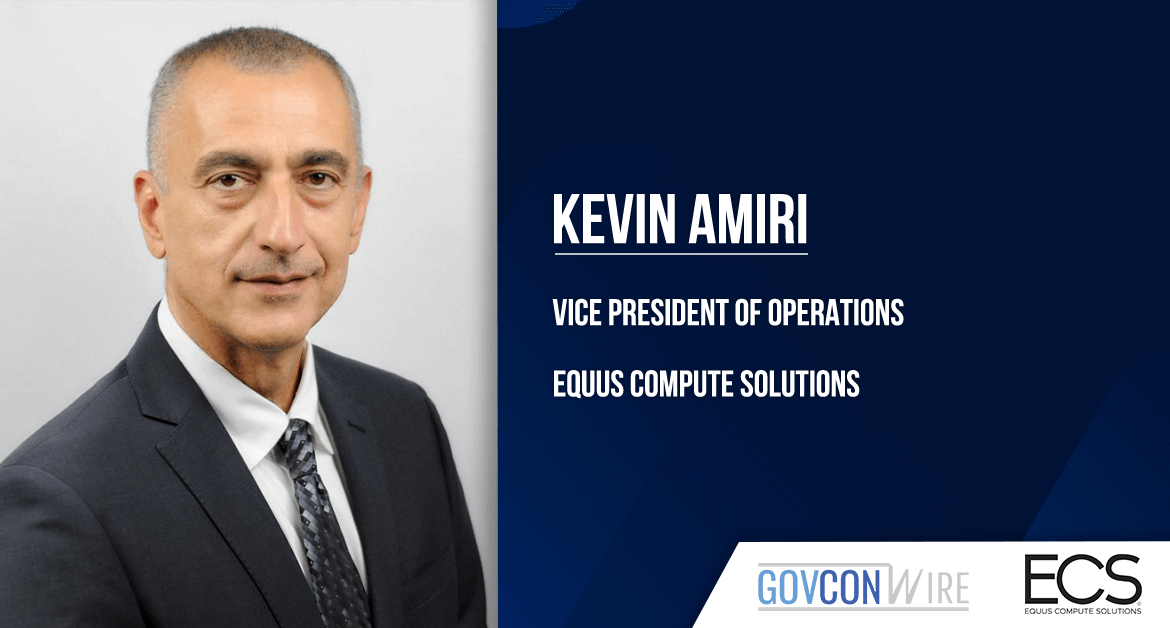 Kevin Amiri Appointed Operations VP at Equus Compute Solutions