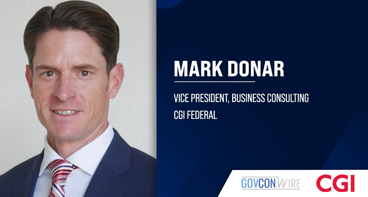 Mark Donar Assumes Business Consulting VP Post at CGI Federal