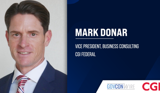 Mark Donar Assumes Business Consulting VP Post at CGI Federal