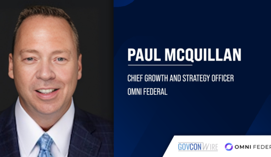 Paul McQuillan Joins Omni Federal as Chief Growth & Strategy Officer