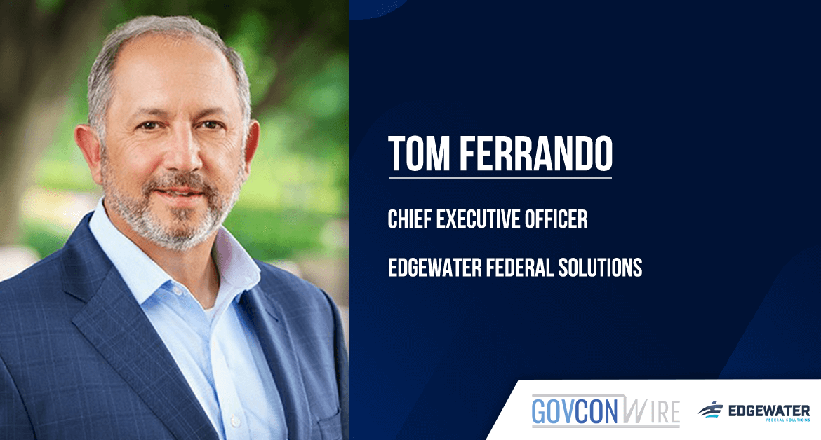 Tom Ferrando Appointed Edgewater CEO