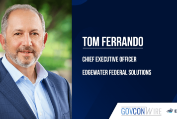 Tom Ferrando Appointed Edgewater CEO