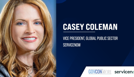 Casey Coleman Appointed Global Public Sector VP at ServiceNow